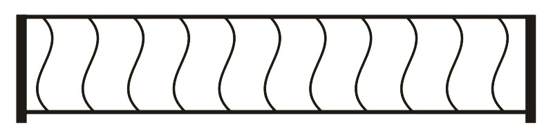 Газонное ограждение №43