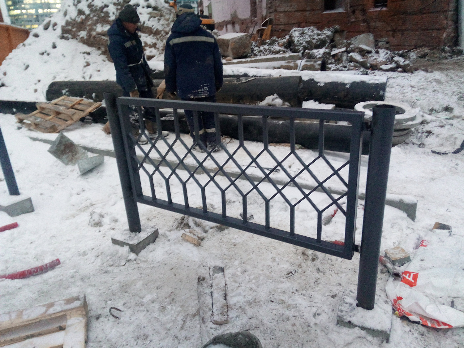 Жилищный комплекс Макаровский ОГРАЖДЕНИЕ